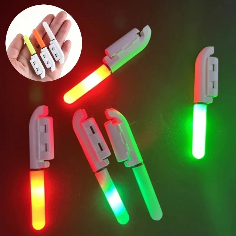 LED Fishing Rod Tip Lights CR425 Waterproof Night Fishing 3/5 Pack Fishing Rod Light Nixie