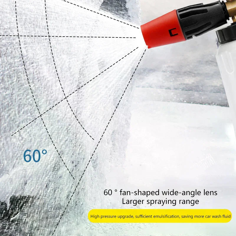 Snow Foam Lance 1L – 1/4" Quick Connect Pressure Washer Gun Snow Foam Lance Nixie
