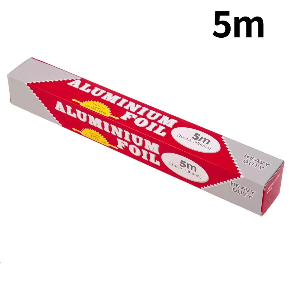 Food-Grade Non-Stick Aluminum Foil Roll – 5m, 10m & 20m Aluminum Foil Roll Nixie 5mx30cm