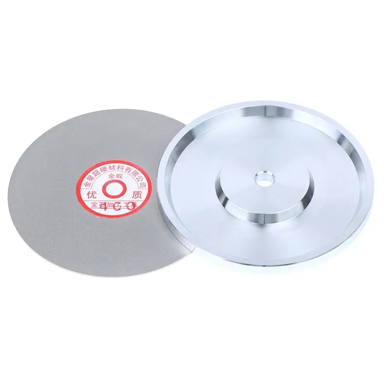 6" Aluminum Master Lap Diamond Grinding Polishing Plate for Stone Lapidary Polishing Plate Nixie