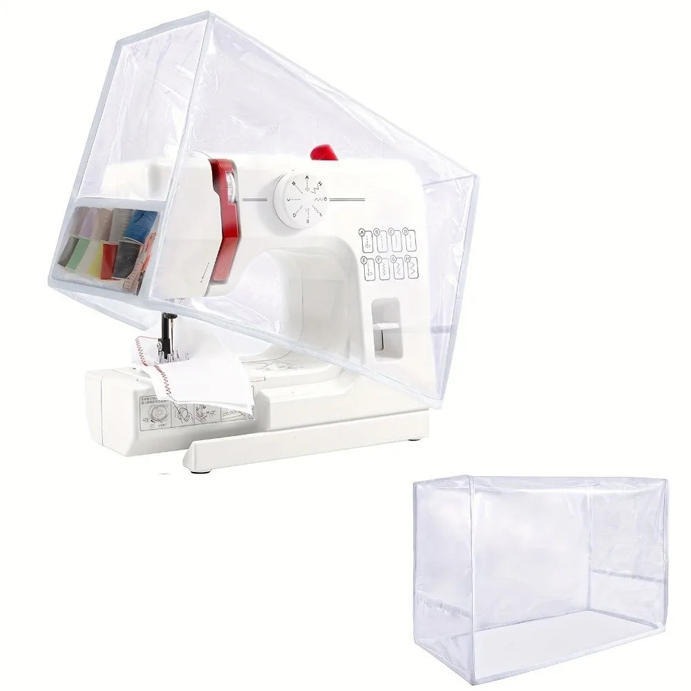 Waterproof Sewing Machine Cover with Storage Pockets – PVC