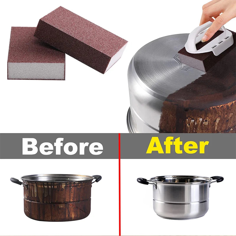 Emery Magic Sponge Scrubber – Pot, Pan & Sink Cleaner