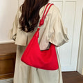 Nixie Suede Retro Crossbody Bag – Women's Shoulder Satchel Crossbody Shoulder Bag Nixie red