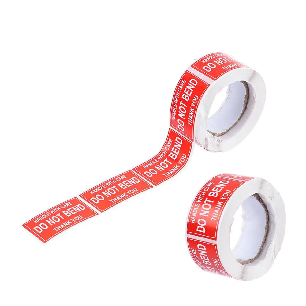 Fragile Handle With Care Warning Stickers 250pcs Roll Shipping Warning Stickers Nixie