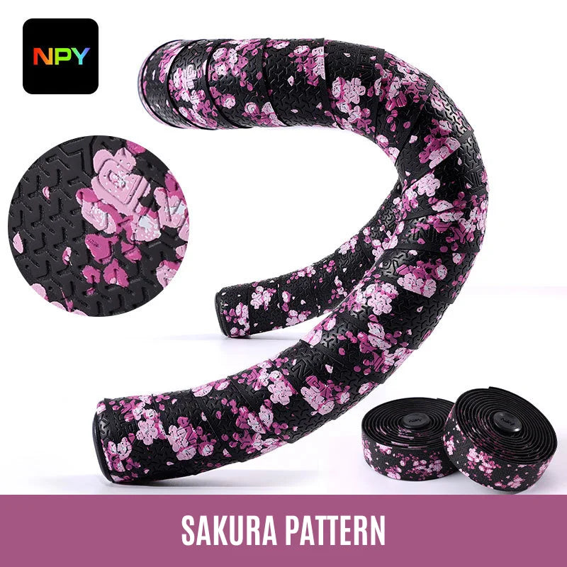 Road Bike Handlebar Tape Anti-Slip Thickened PU EVA Bar Wrap Handlebar Bar Tape Nixie YINGHUA