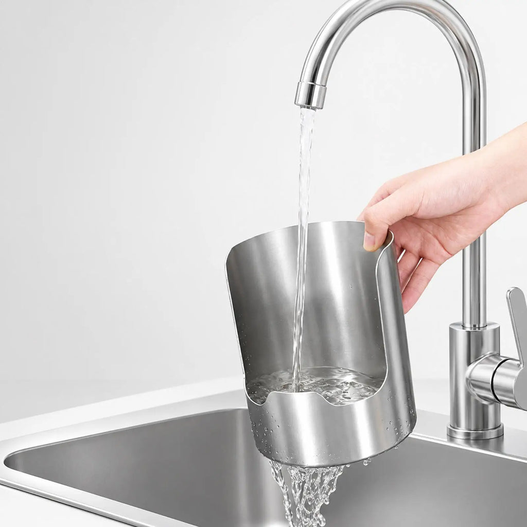Stainless Steel Spoon Rest & Pot Lid Holder for Kitchen Utensil Holder Rack Nixie