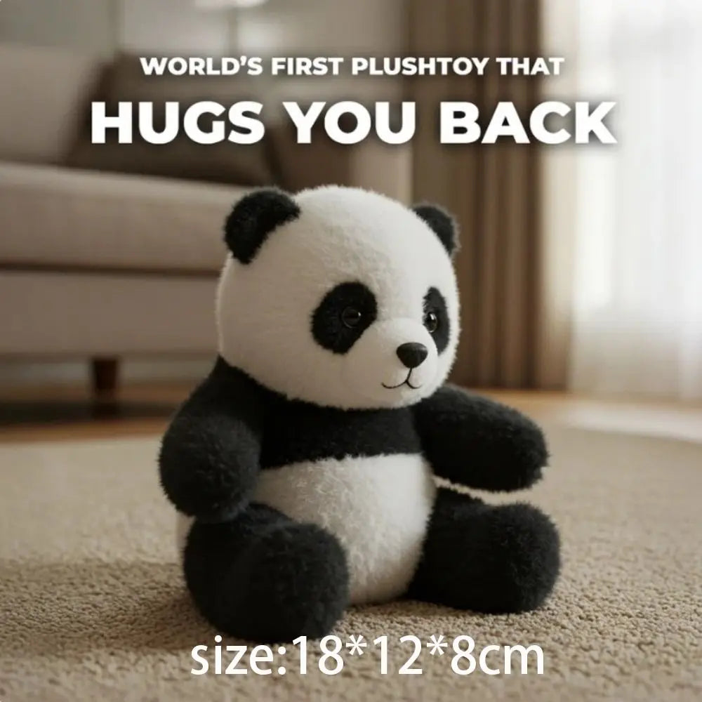 Panda HugMotion Plush Toy – Soft Hugging Panda, 18cm Plush Stuffed Toy Nixie