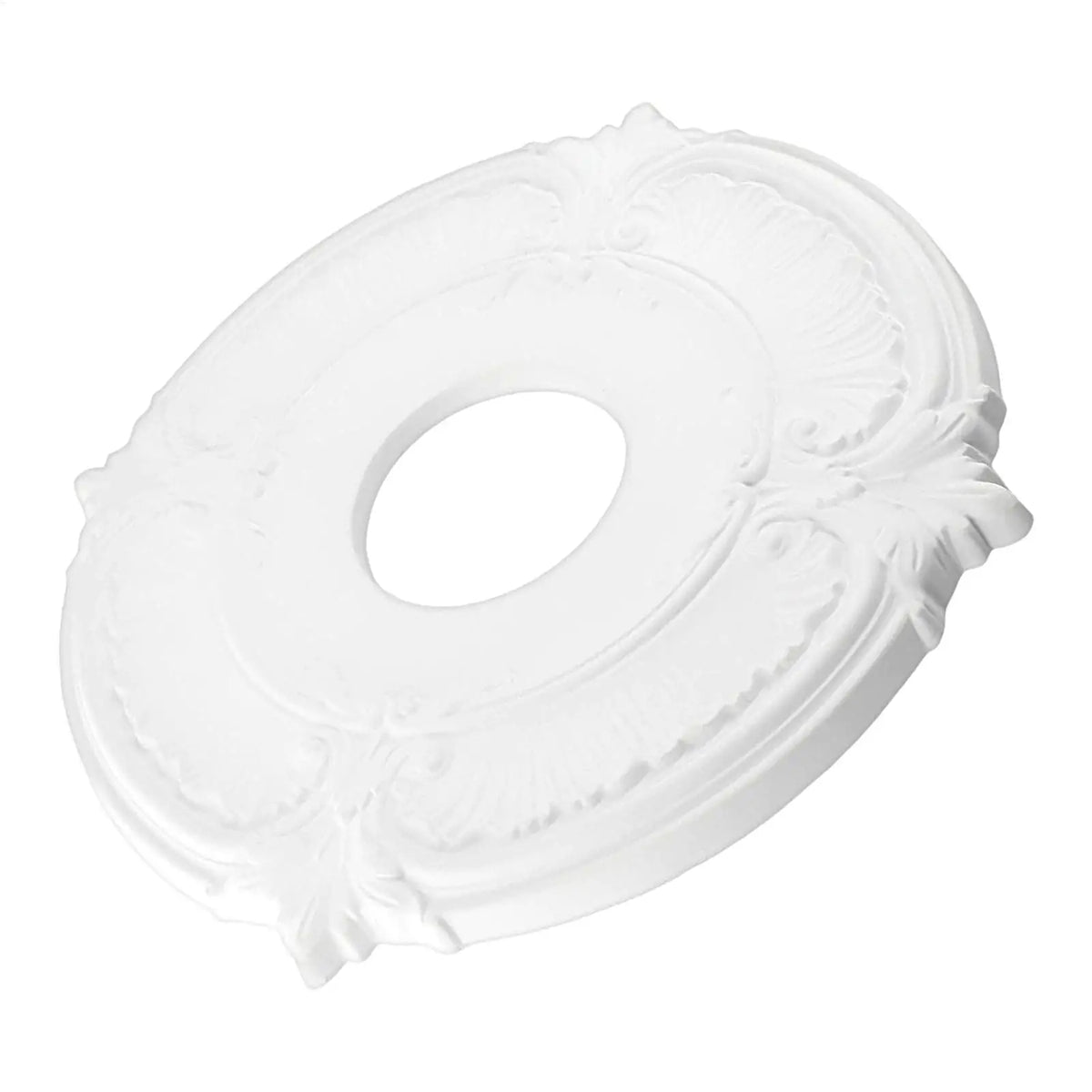 Decorative Ceiling Medallion – European PU Cover Panel 12" Ceiling Medallion Nixie No Plug