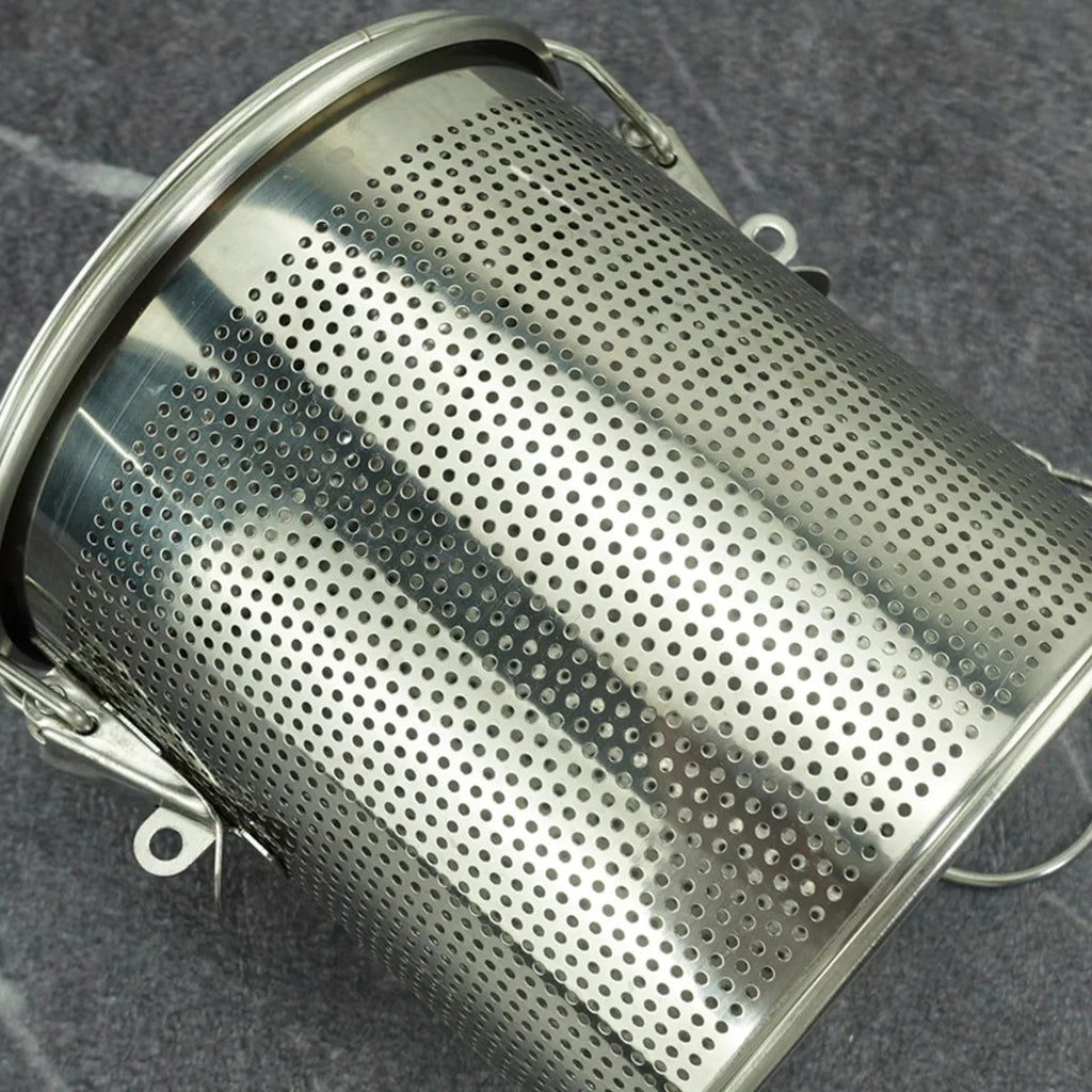Stainless Steel Brine Basket Spice Strainer & Tea Infuser Cooking Strainer Basket Nixie