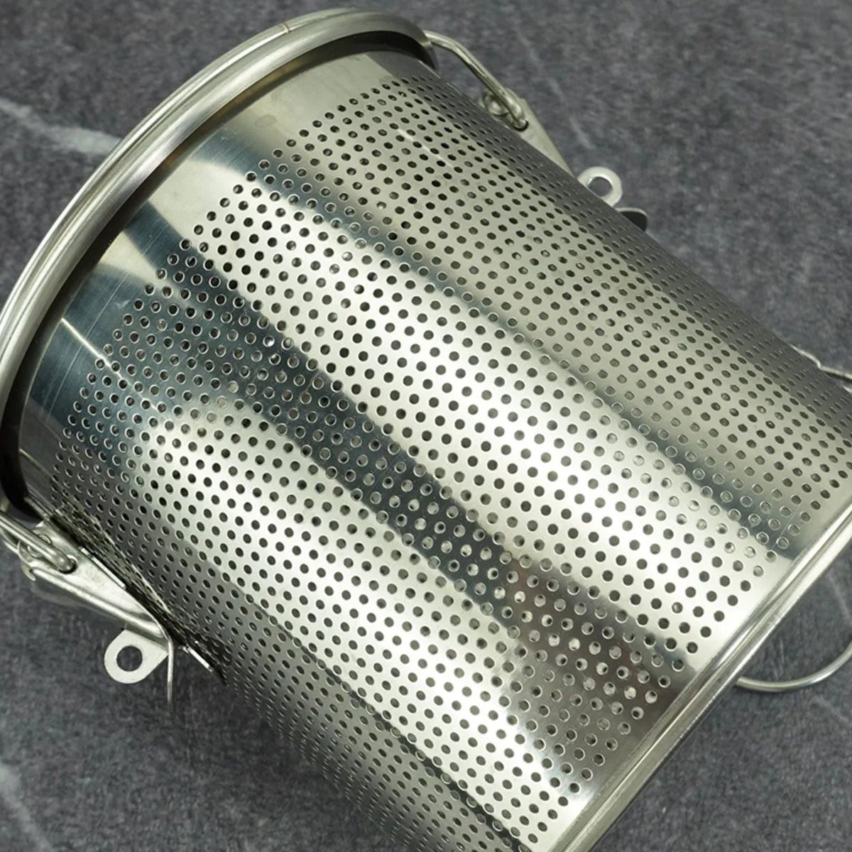 Stainless Steel Brine Basket Spice Strainer & Tea Infuser Cooking Strainer Basket Nixie