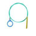 Drain Cleaning Stick Hair Removal Hook – Nylon Coated Drain Snake Drain Cleaning Tool Nixie green 130cm