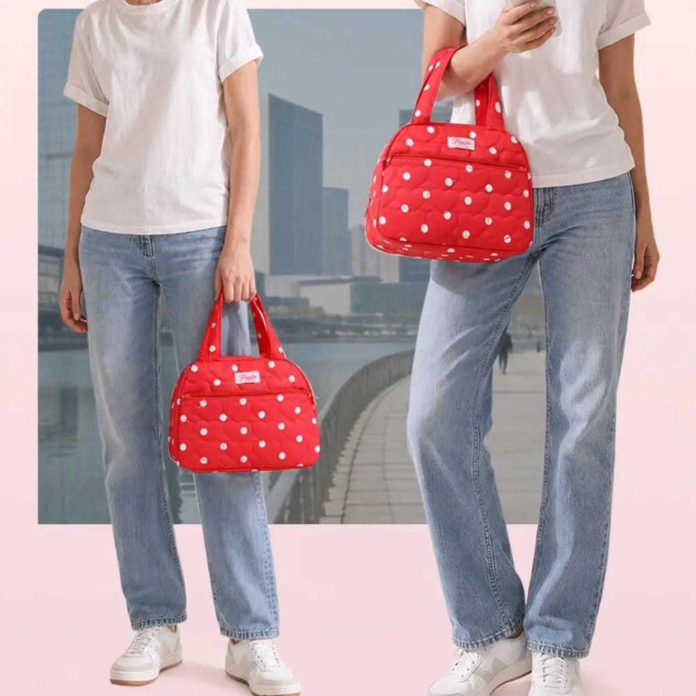 Portable Insulated Lunch Bag – Large Capacity Waterproof Tote Insulated Lunch Tote Nixie