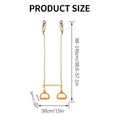 Kids Trapeze Swing Bar with Rings – Indoor & Outdoor Play