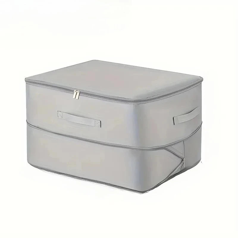 Large Self-Compression Storage Bag – Clothes, Quilts & Moving Compression Storage Bag Nixie Gray