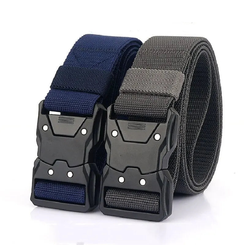 Unisex Tactical Quick-Buckle Elastic Outdoor Training Belt Tactical Elastic Belt Nixie