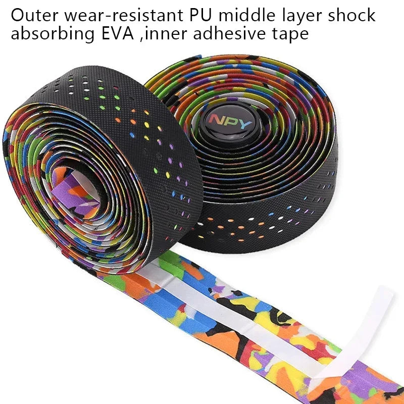 Road Bike Handlebar Tape PU+EVA Bar Wrap – Road & Gravel Handlebar Tape Nixie