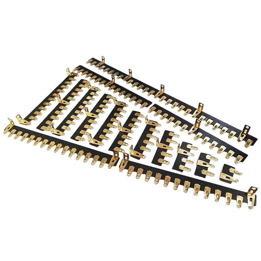 Gold Plated Audio Tag Strip Board G10 FR4 Bakelite 3–16 Pins Audio Tag Strip Board Nixie