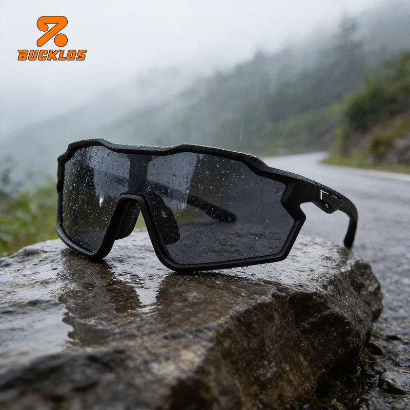BUCKLOS Ultralight Cycling Sunglasses – Polarized MTB Road Bike