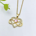Heart Pendant Necklace for Women – Minimalist Stainless Steel Choker Pendant Necklace Nixie XL1200-041