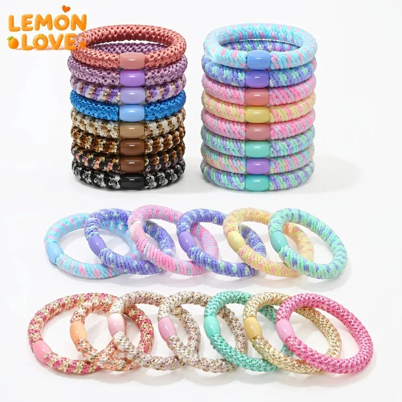 13-Pack Multicolor High-Stretch Hair Ties for Women Hair Ties Set Nixie