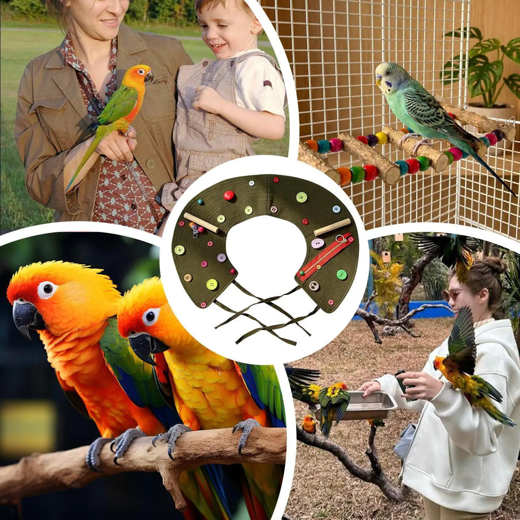 Parrot Shoulder Protector – Anti-Scratch Washable Bird Cape