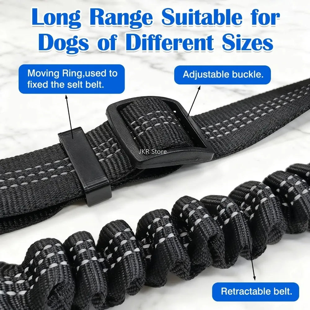 Reflective Dog Car Seat Belt – Adjustable Pet Safety Harness Dog Car Harness Nixie
