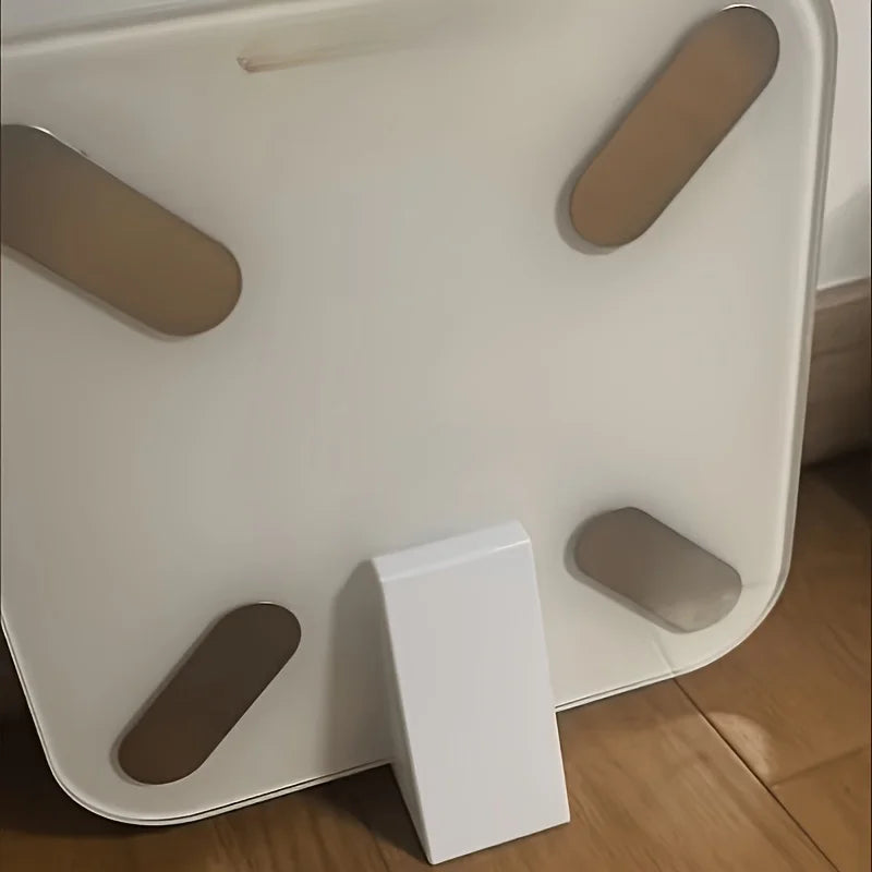 Floor-Standing Scale Storage Rack & Shelf Bracket – PP Plastic
