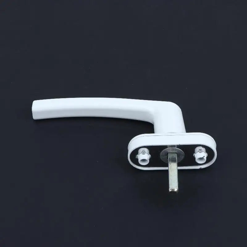Aluminum Alloy UPVC Casement Window Handle White Lever Lock Window Handle Nixie
