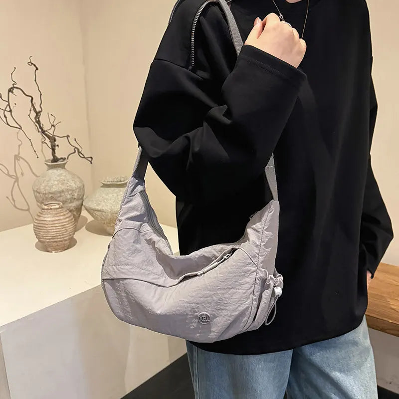 Nixie Japanese Nylon Shoulder & Crossbody Bag – Unisex Shoulder Crossbody Bag Nixie