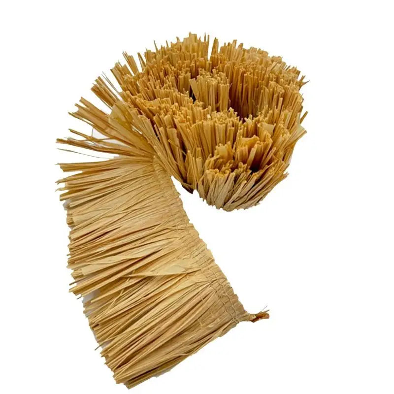 Raffia Straw Fringe Trim 1M – DIY Wedding & Home Decor Garland Craft Fringe Trim Nixie
