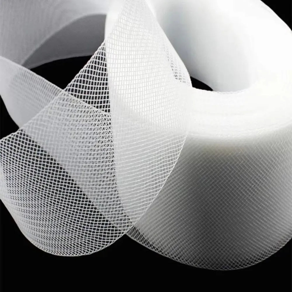 Stiff Horsehair Braid 50 Yards | Transparent Polyester Boning Sewing Boning Trim Nixie