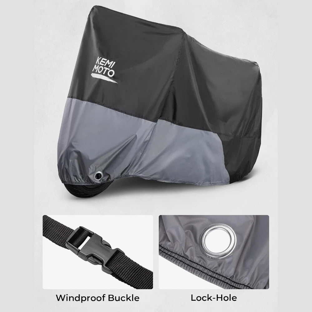 Waterproof Motorcycle Cover UV Resistant – Sport Bike Fit Motorcycle Cover Nixie