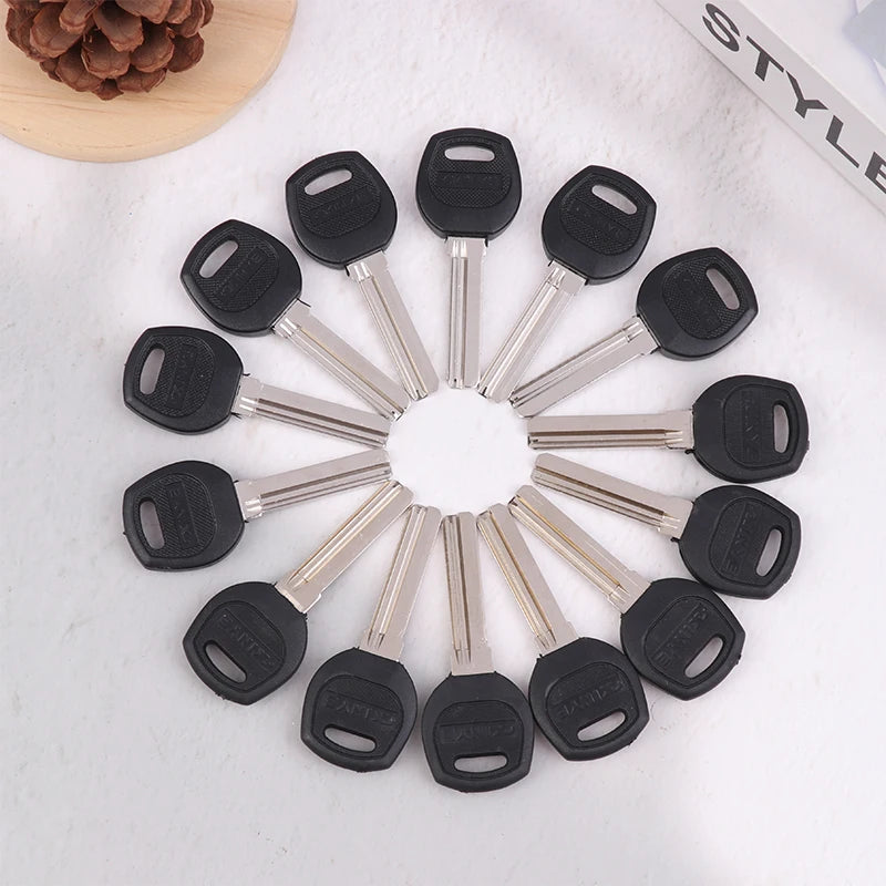 10-Pack Metal Key Blanks – Security, Electric & Auto Locks Key Blanks Nixie