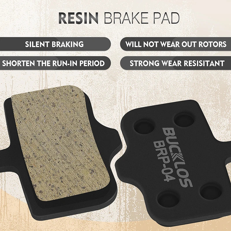 BUCKLOS Resin Disc Brake Pads for SRAM AVID Elixir DB3 DB5 Disc Brake Pads Nixie