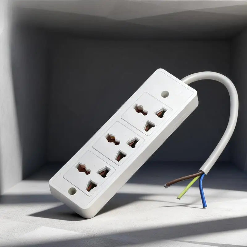 3-Outlet Industrial Power Strip | Hard-Wire Terminal, No Plug Industrial Power Strip Nixie