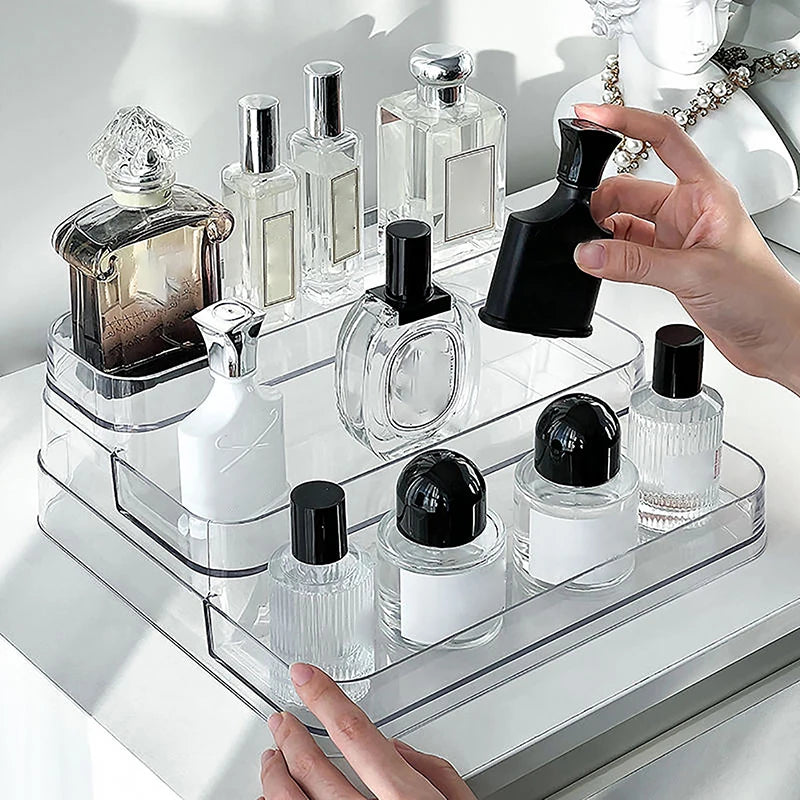 3-Tier Desktop Organizer Shelf for Perfume, Cosmetics & Spices Desktop Organizer Shelf Nixie