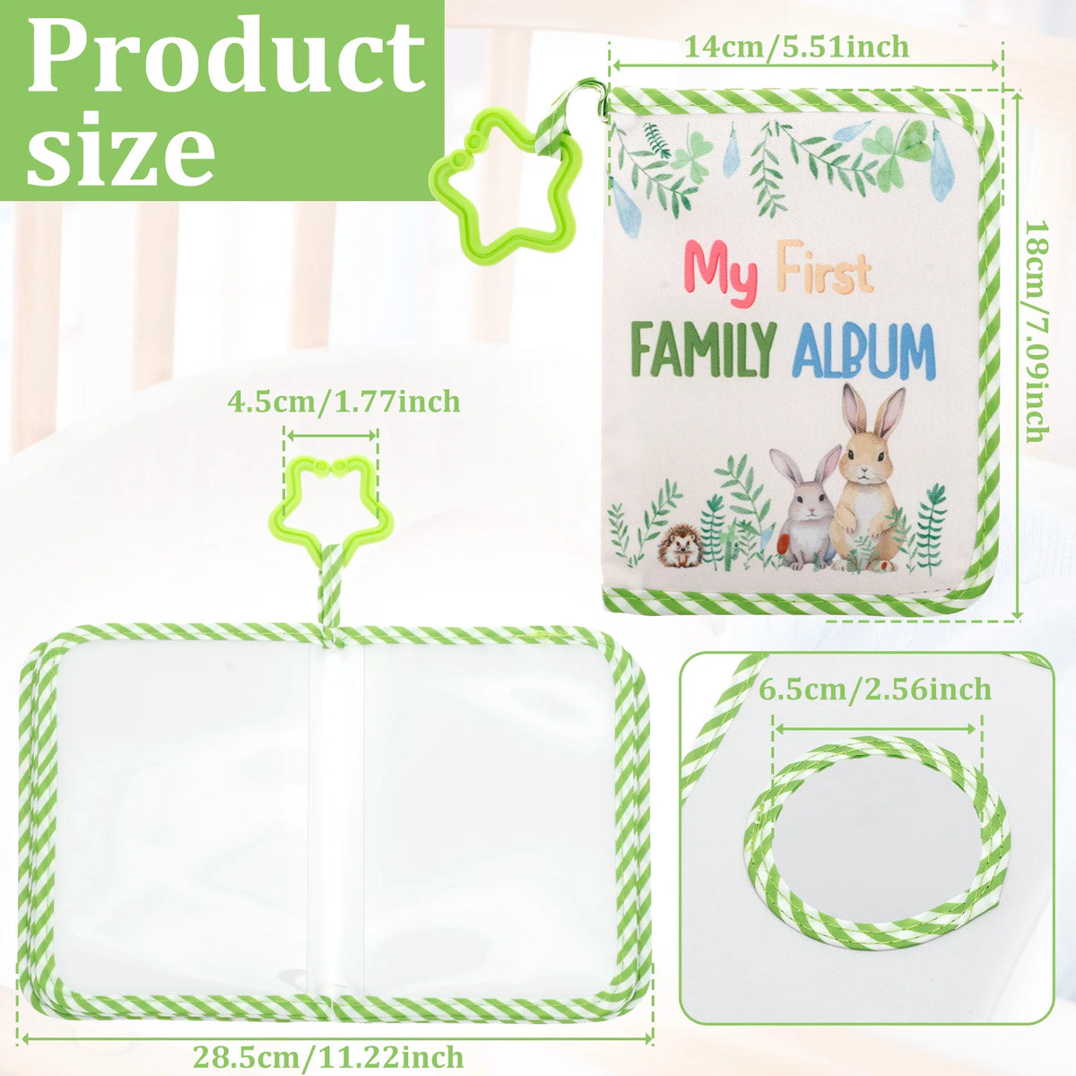 Soft Fabric Baby Photo Album – DIY Cloth Memory Keepsake