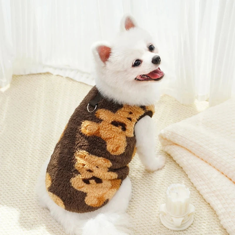 Pet Winter Flannel Pajamas Dog Cat Coat M–7XL | 2.5–35kg Pet Winter Coat Nixie