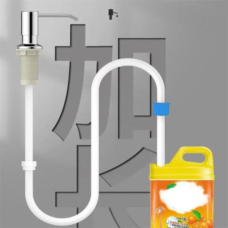 Silicone Soap Dispenser Extension Tube Kit – Kitchen Sink Soap Dispenser Accessory Nixie