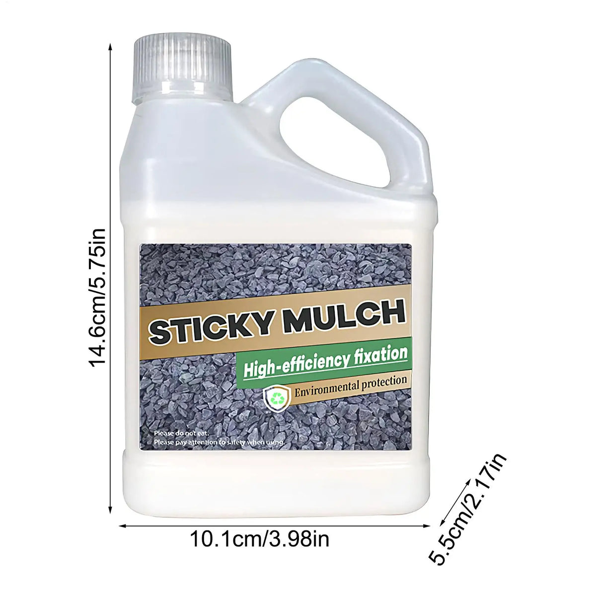 Landscape Glue 500g – Transparent Rock & Mulch Adhesive Landscape Adhesive Nixie