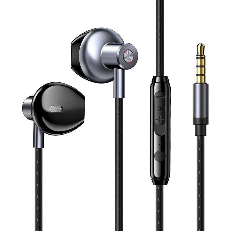 Rocoren USB-C Wired Earphones In-Ear Stereo Earbuds with Mic Wired USB-C Earphones Nixie 3.5mm