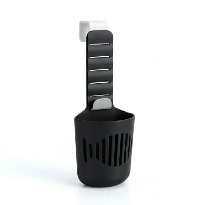 Silicone Toilet Tank Tablet Holder & Bowl Cleaner Hanger Toilet Cleaner Holder Nixie black