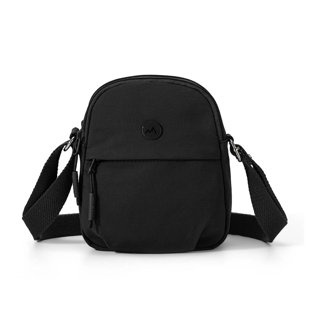 Women's Oxford Canvas Mini Crossbody Phone Bag Crossbody Shoulder Bag Nixie Black