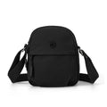 Women's Oxford Canvas Mini Crossbody Phone Bag Crossbody Shoulder Bag Nixie Black