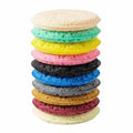Round Non-Scratch Dishwashing Sponges – Multi-Use Pack of 5/10/20 Kitchen Cleaning Sponge Nixie 10 PCS