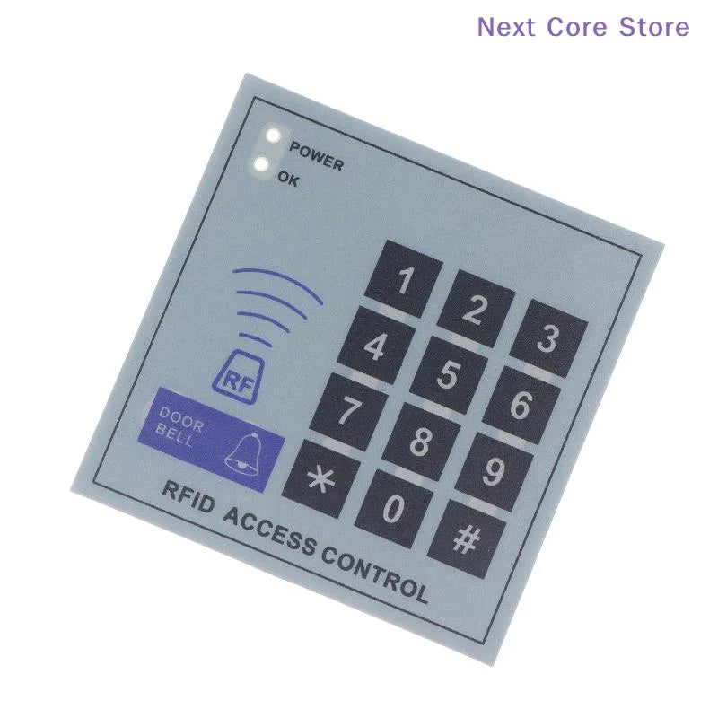 Keypad Mask Panel Cover for IC/ID Access Control Door Lock Keypad Cover Panel Nixie