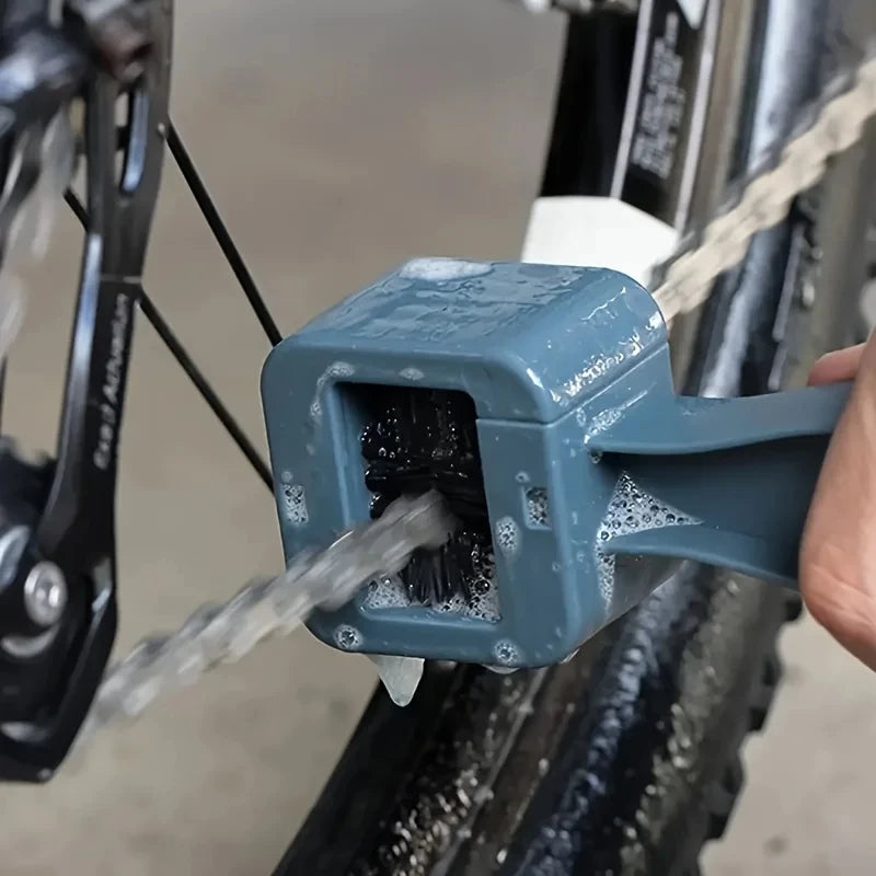 Bicycle Chain & Gear Cleaning Brush – Portable Bike Tool Bike Cleaning Brush Nixie