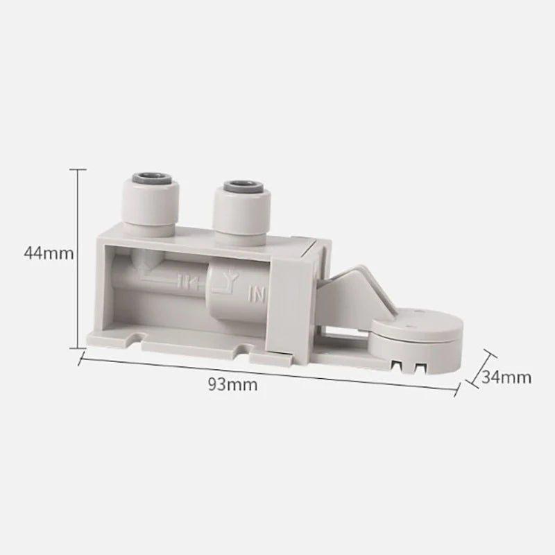 RO Reverse Osmosis Shut-Off Valve 1/4" & 3/8" Water Guard RO System Valve Nixie