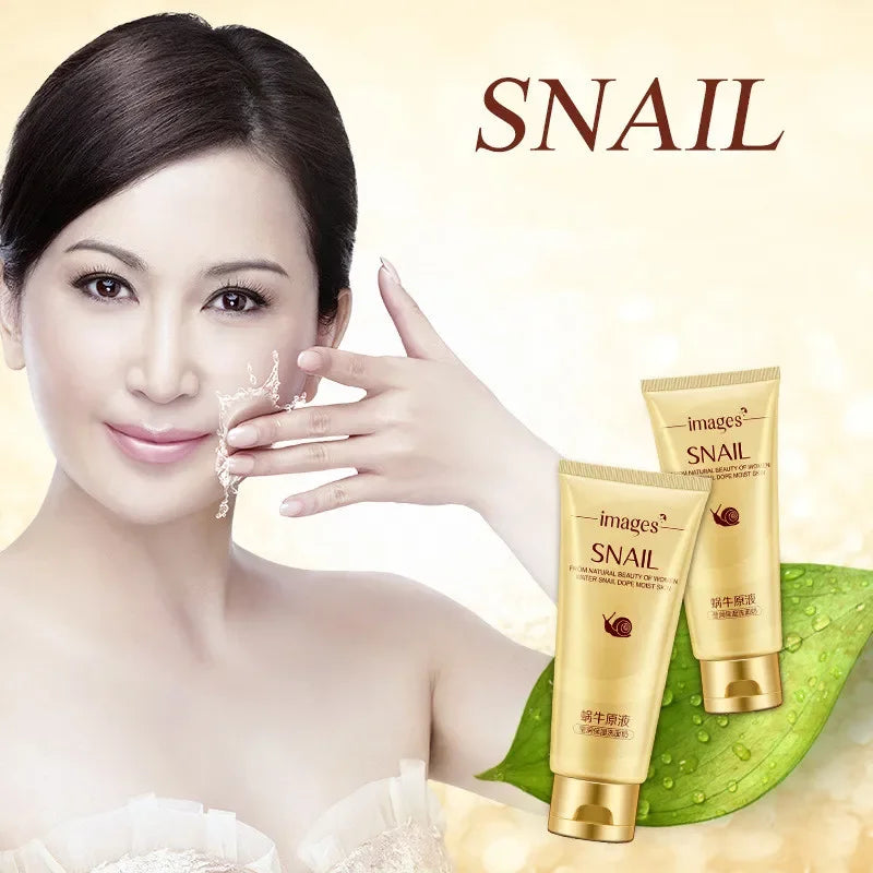 IMAGES Snail Essence Cleansing Gel – Hydrating Face Wash 100g Facial Cleansing Gel Nixie