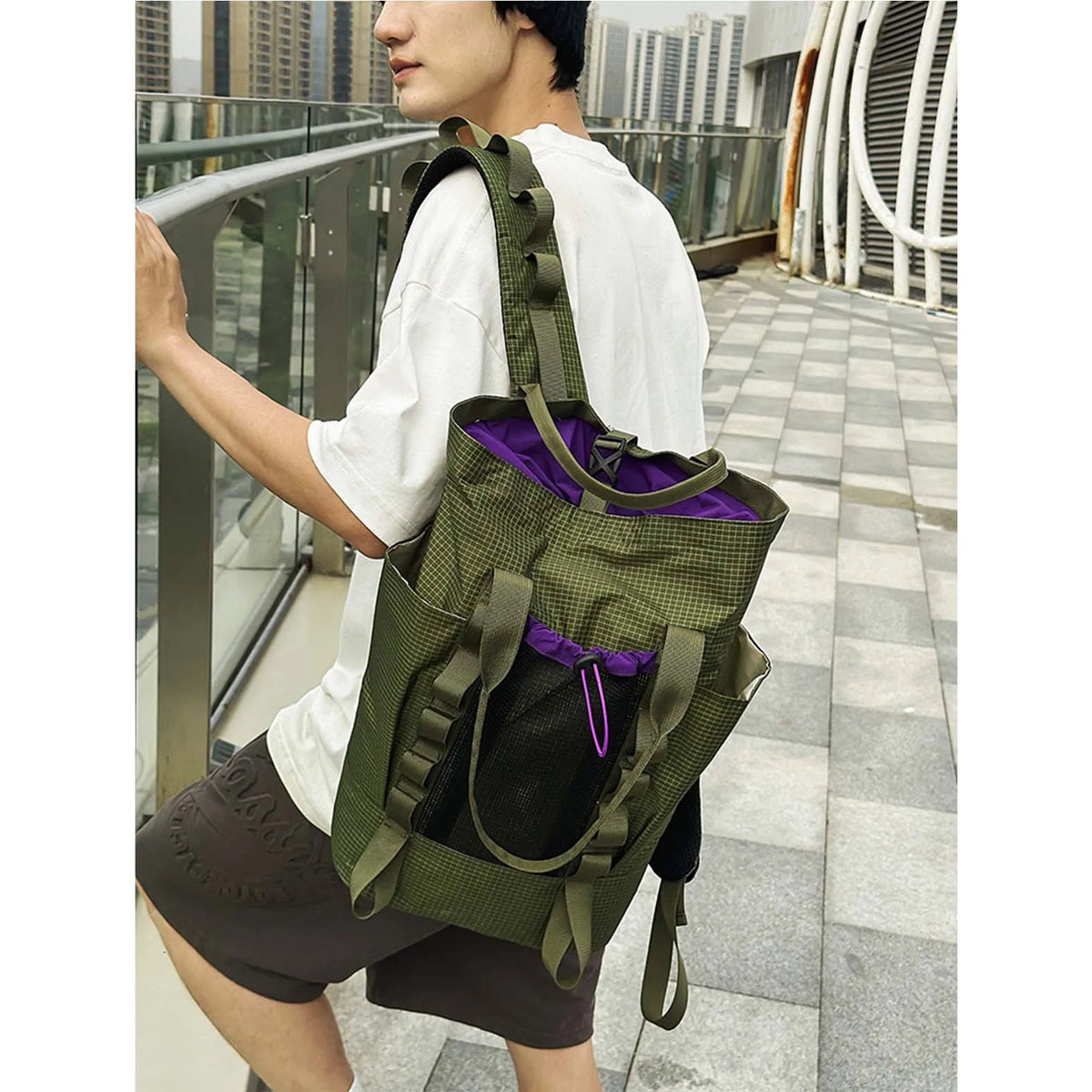 Large Capacity Nylon Travel Backpack – Hiking & Campus Travel Backpack Nixie